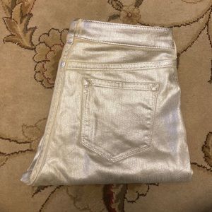 Elie Tahari Semi Gold Jeans